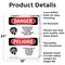 Signmission Safety Culture Sign, 18 in Width, Aluminum, Rectangle, Bilingual OS-2PACK-DS-A-1824-VS-1183 - alternate 4